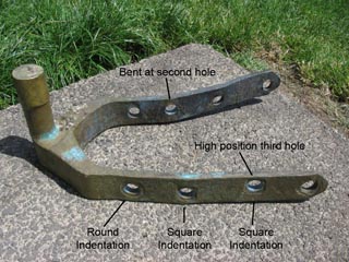 Pintle indentations